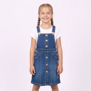 APPLE BOTTOMS VINTAGE Y2K Girls Jean denim dress